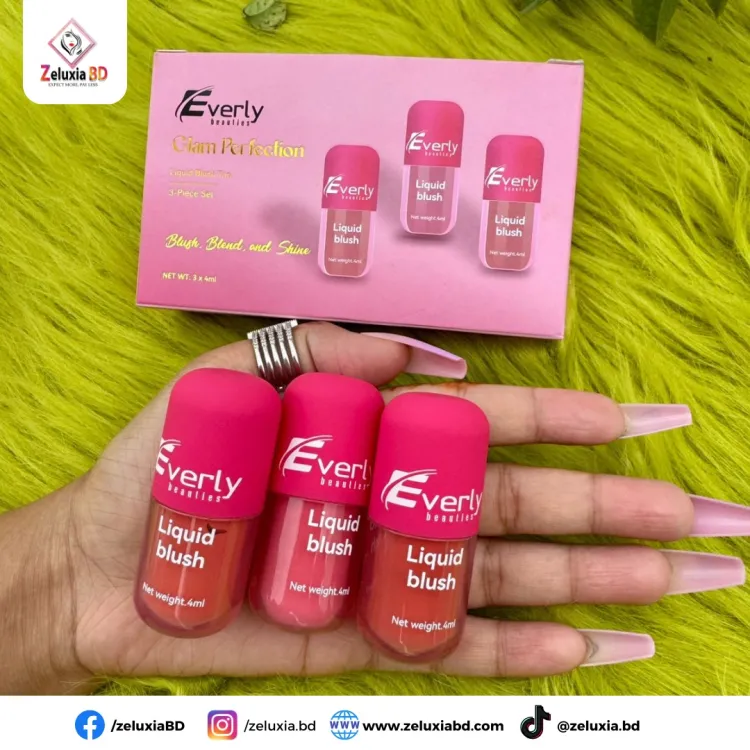 Everly beauties 3 in 1 liquid blush set