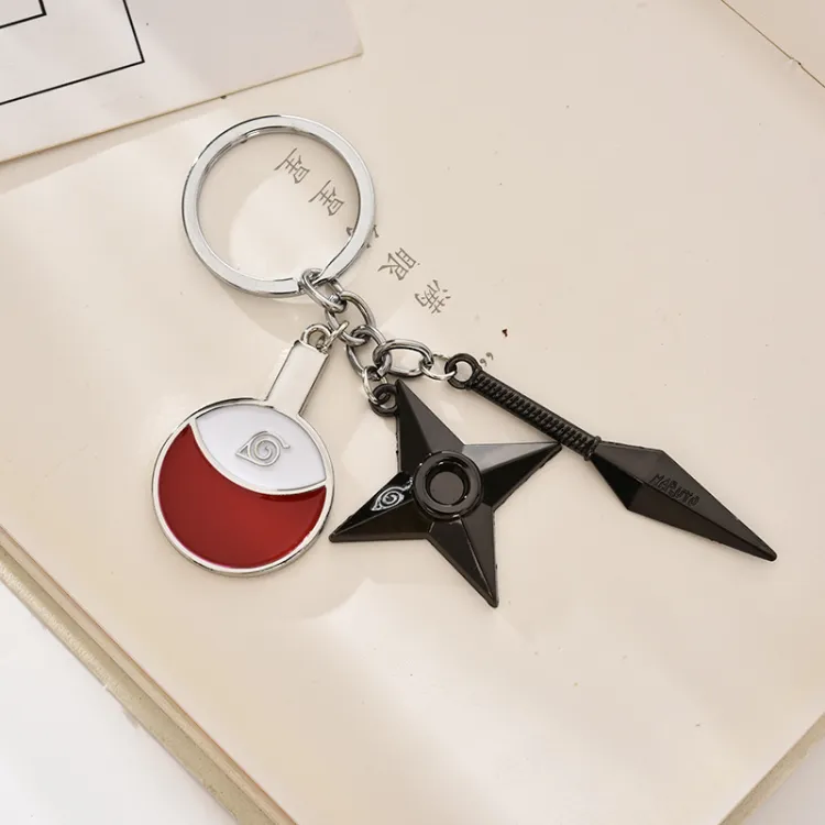 Naruto Anime Key Ring – Premium Metal Keychain for Anime Fans
