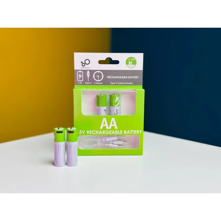 SmarToools RB20 AA 1.5V 2600mWh Rechargeable Battery ( 2 Pcs Set)