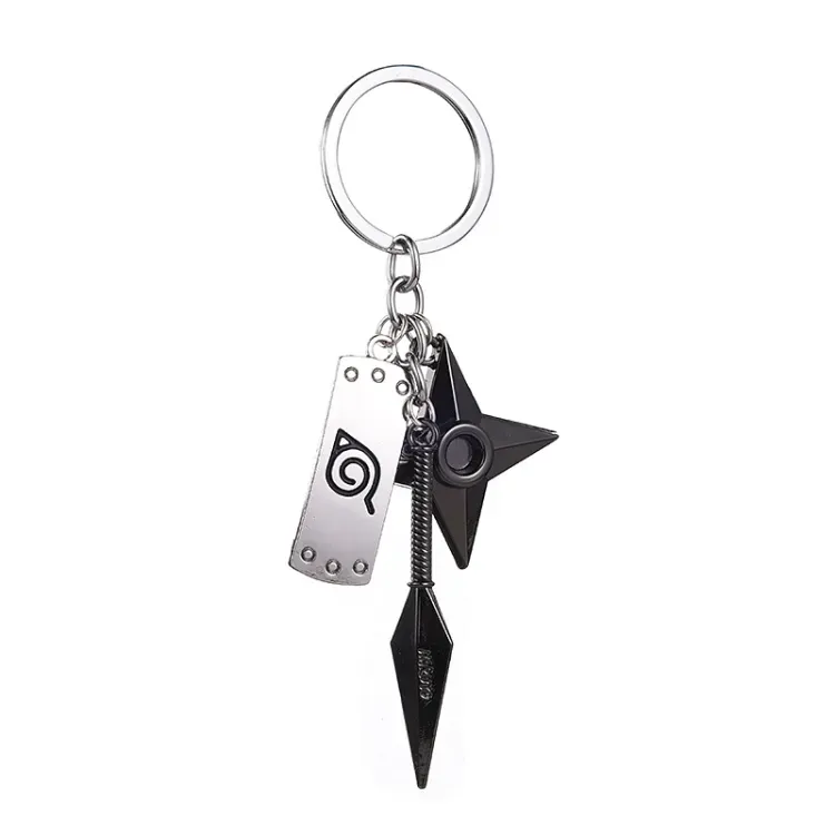 Naruto Anime Key Ring – Premium Metal Keychain for Anime Fans