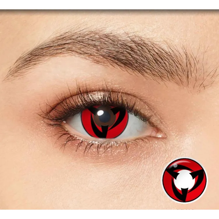 Obito & Kakashi Sharingan Eye Lenses | Mangekyou Edition