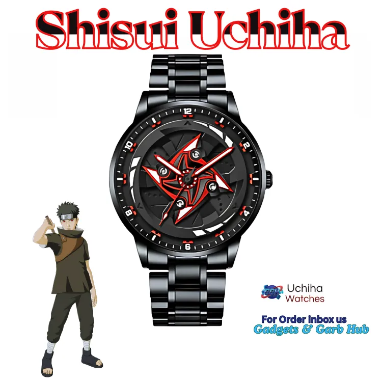 Shisue Uchiha Sharinggan Watch