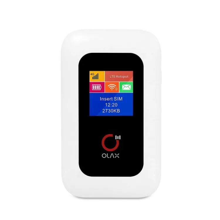 OLAX MF980L 4G LTE 150Mbps Wifi Router – White Color