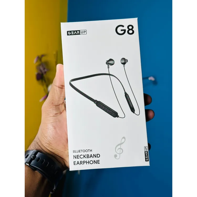 G8 Sports Neckband With Magnetic Headsets