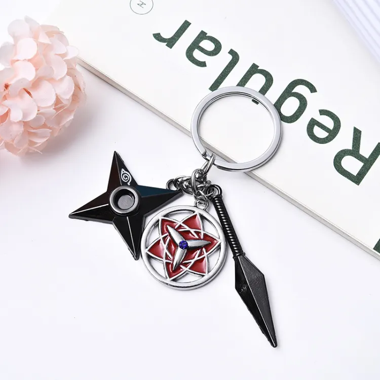 Naruto Anime Key Ring – Premium Metal Keychain for Anime Fans