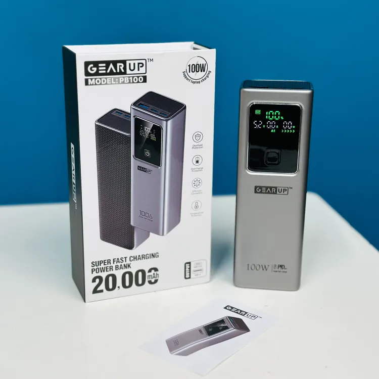 GearUP PB100 100W 20000mAh Power Bank
