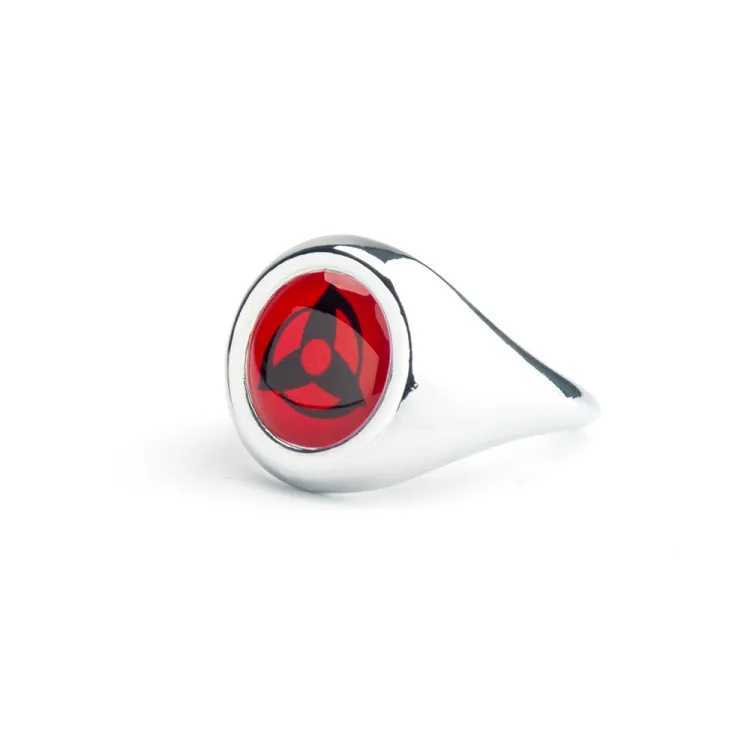 Naruto Anime Metal Finger Ring (obito/Kakashi)