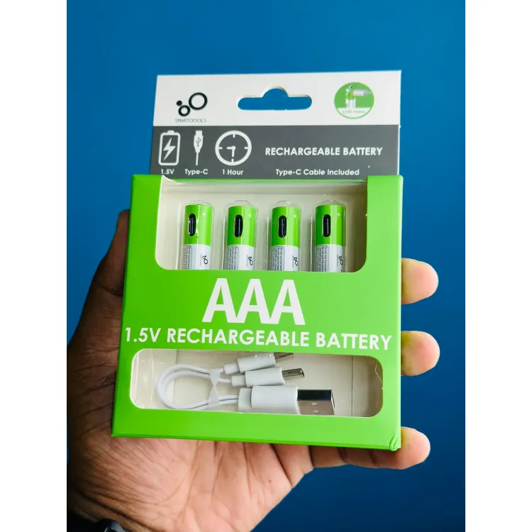 SmarToools RB40 AAA 1.5V 750 mWh Rechargeable Battery (4Pcs Set)