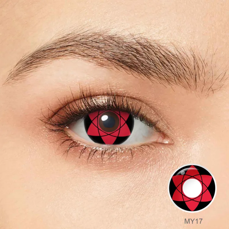 Sasuke Uchiha Sharingan Eye Lenses | Mangekyou Edition