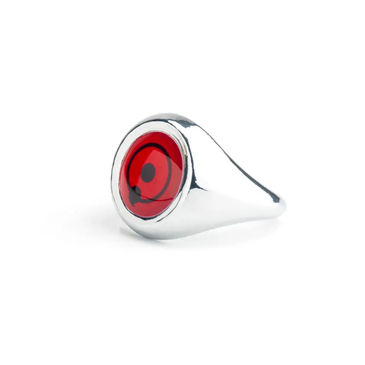 Naruto Anime Metal Finger Ring (1 tomoe)